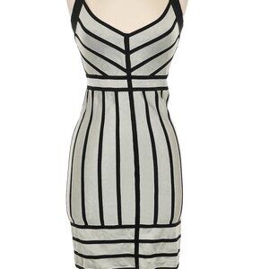 French Connection Bodycon Striped Dress - size 6